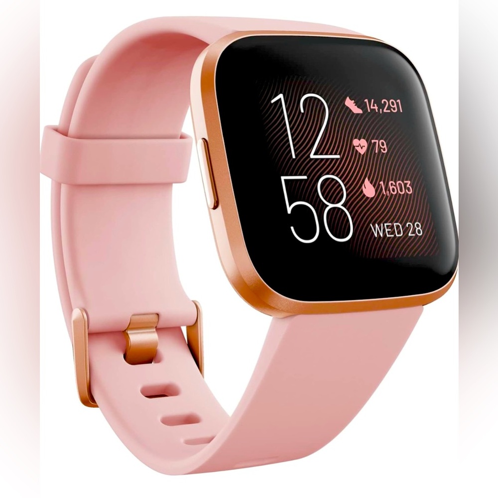 Fitbit Versa 2 Smartwatch - Pink